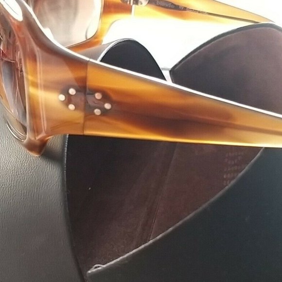 Blinde by Richard Walker talk to me AST Brown sunglasses with hard case - EUC - Picture 5 of 10
